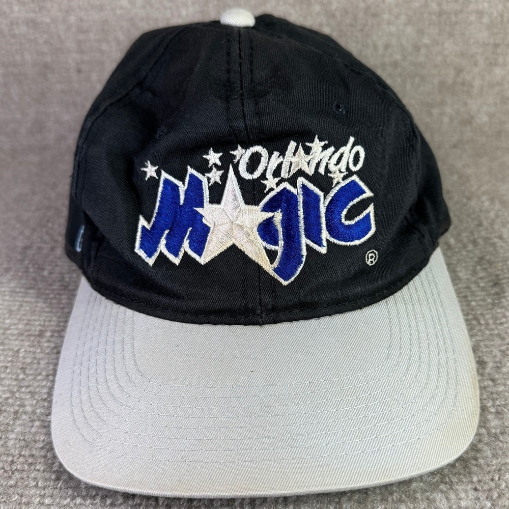 The G Cap Orlando Magic‎ Hat Mens OSFA Black Vintage Snapback NBA Basketball